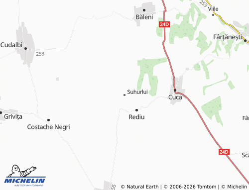 Mappa MICHELIN Suhurlui - ViaMichelin