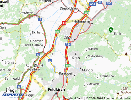 Mappa MICHELIN Straßenhäuser - ViaMichelin