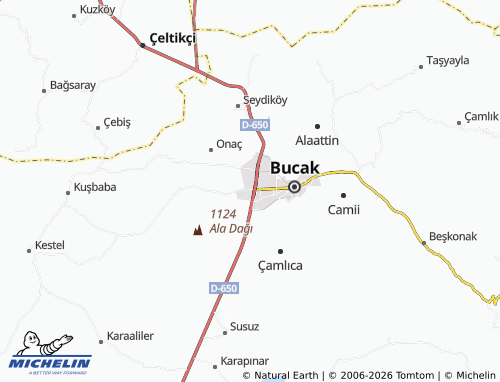 Mappa MICHELIN Mimarsinan - ViaMichelin