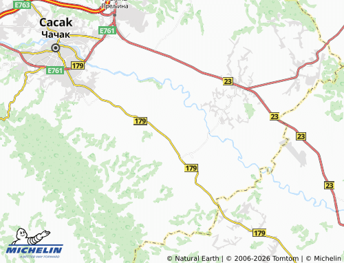 Mapa MICHELIN Kukići - ViaMichelin