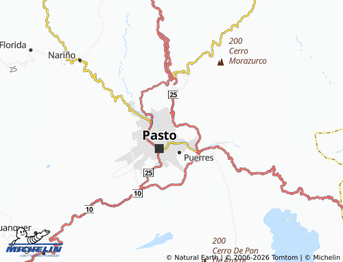 Mapa MICHELIN Simón Bolívar - ViaMichelin
