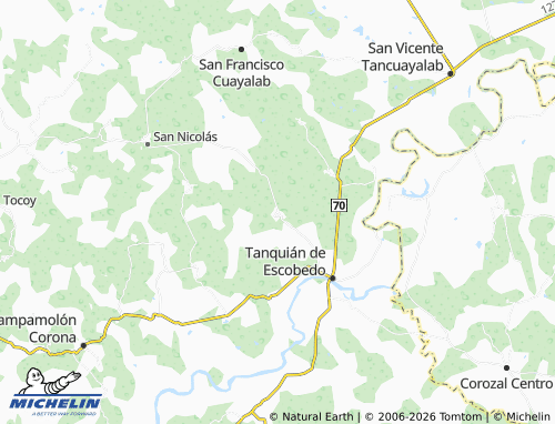 Mapa MICHELIN Las Lomas - ViaMichelin
