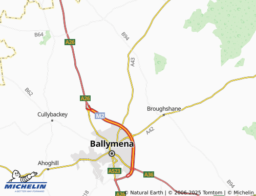 MICHELIN Kirkinriola map - ViaMichelin