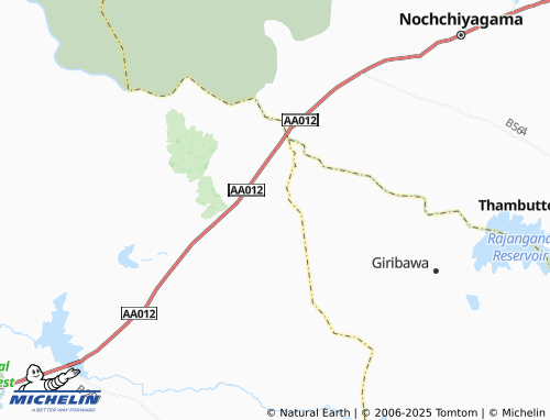 MICHELIN Weerapura2 map - ViaMichelin