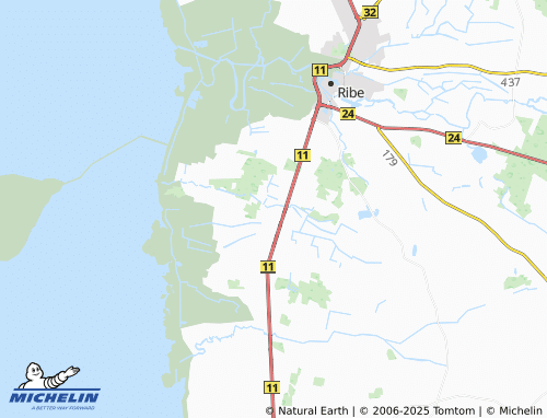 MICHELIN Egebæk map - ViaMichelin