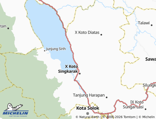MICHELIN Tikalak map - ViaMichelin