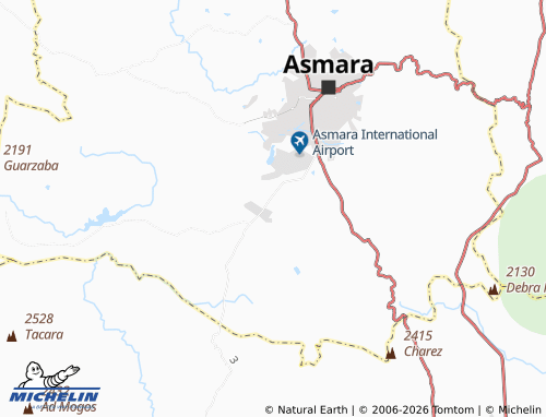 Mappa MICHELIN Adi Gwa'idad - ViaMichelin