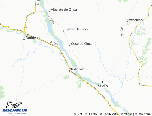 Mappa MICHELIN Almudafar - ViaMichelin