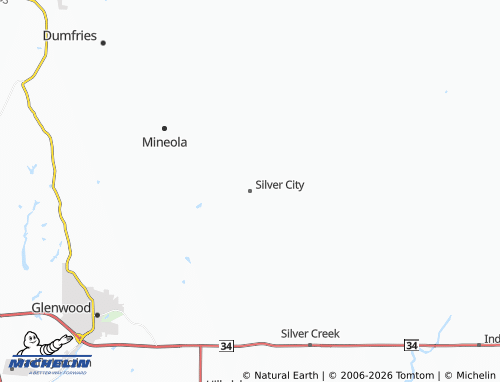 Mappa MICHELIN Silver City - ViaMichelin