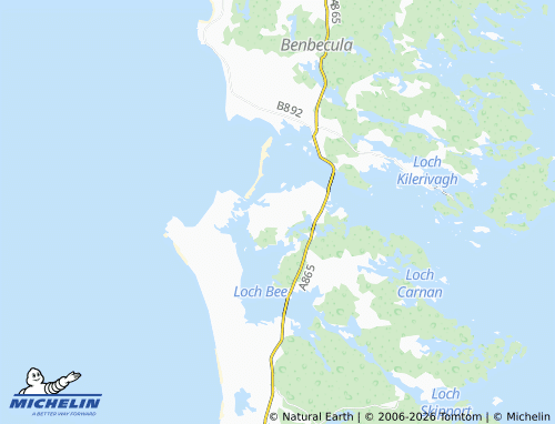 Carte MICHELIN Eochar - ViaMichelin