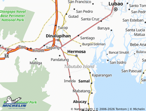 MICHELIN Mambog-Mandama map - ViaMichelin