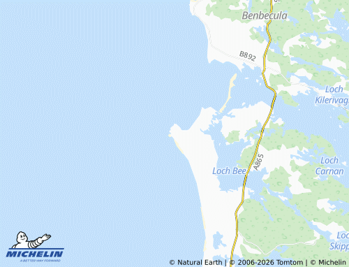 Carte MICHELIN Ardivachar - ViaMichelin