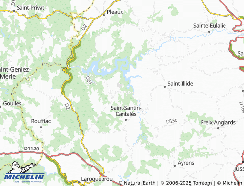 Carte MICHELIN Chavarnat - ViaMichelin