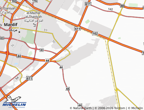 MICHELIN Al Awir Second map - ViaMichelin