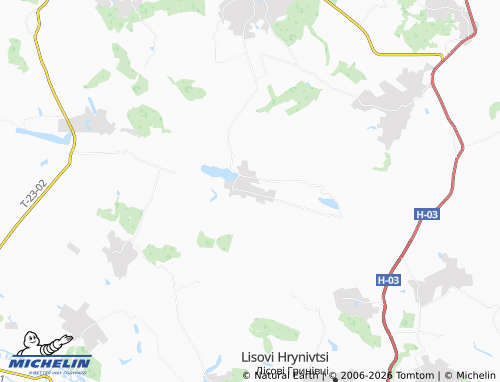 Mappa MICHELIN Khotkivtsi - ViaMichelin