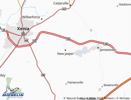Mapa MICHELIN New Jasper - ViaMichelin