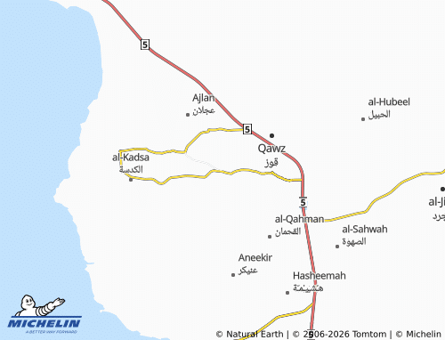 MICHELIN-Landkarte al-Samrah - ViaMichelin