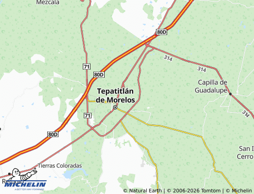 Mapa MICHELIN Santa Bárbara - ViaMichelin