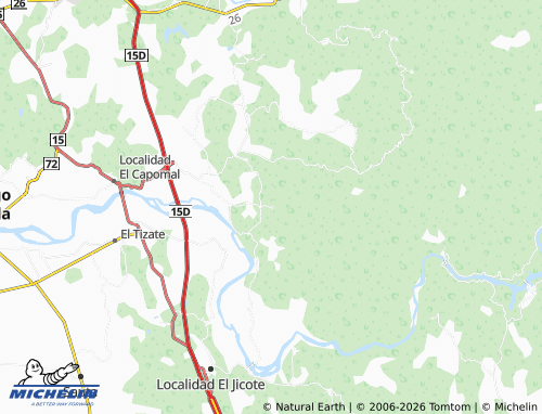 MICHELIN Corral de Piedra map - ViaMichelin