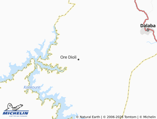 MICHELIN Ore Dioli map - ViaMichelin