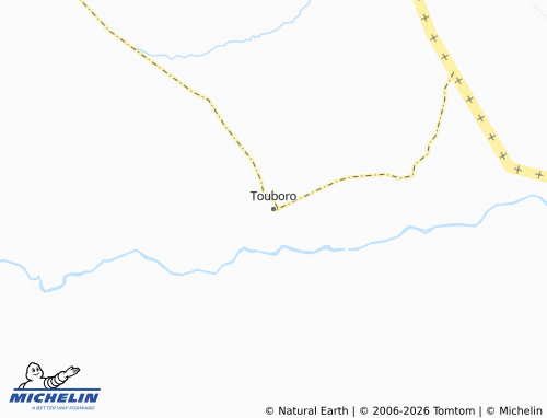 MICHELIN Touboro map - ViaMichelin