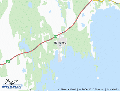 Carte MICHELIN Hörnefors - ViaMichelin