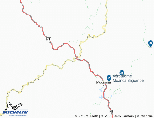 MICHELIN Ndoubi map - ViaMichelin