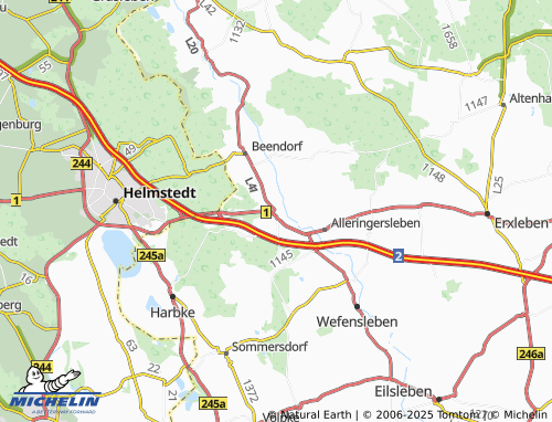 Carte MICHELIN Morsleben - ViaMichelin