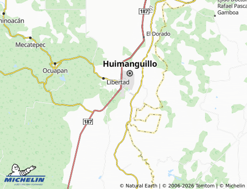 MICHELIN El Frutal map - ViaMichelin