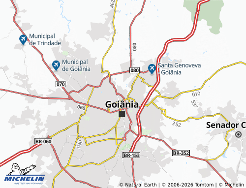 MICHELIN Vila Jaraguá map - ViaMichelin