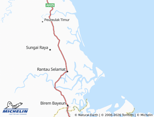 MICHELIN Alue Kumba map - ViaMichelin