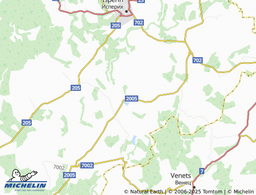 MICHELIN Nozharovo map - ViaMichelin