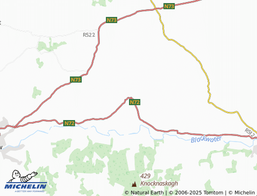 Mappa MICHELIN Castletownroche - ViaMichelin
