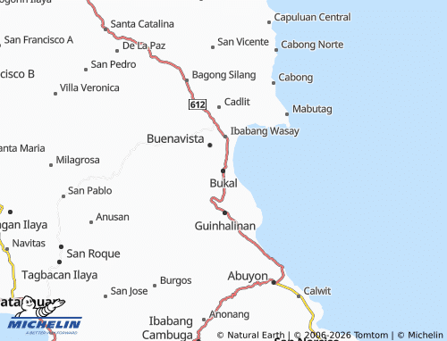 Mappa MICHELIN Bukal - ViaMichelin