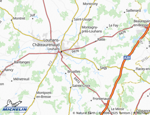 Mapa MICHELIN Blaine - ViaMichelin