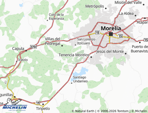 Mapa MICHELIN La Mintzita - ViaMichelin