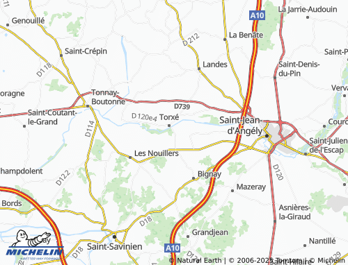 Mappa MICHELIN Le Port Laroche - ViaMichelin