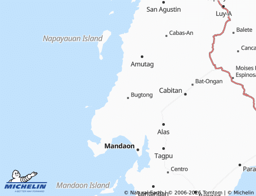 MICHELIN Bugtong map - ViaMichelin