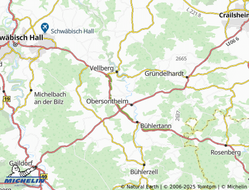 Mapa MICHELIN Untersontheim - ViaMichelin