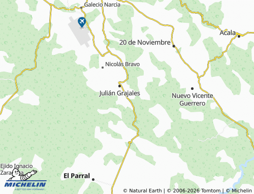 Mapa MICHELIN San Antonio - ViaMichelin