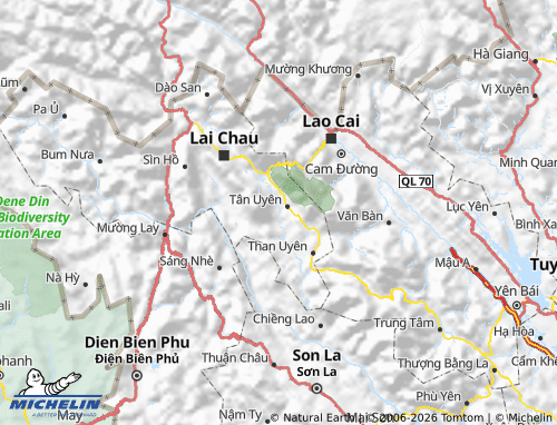 Mapa MICHELIN Tân Uyên - ViaMichelin
