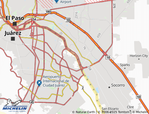 MICHELIN-Landkarte Cerrada Messina, Canto de Calabria - ViaMichelin
