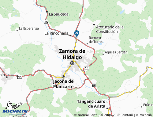 Mappa MICHELIN Revolución - ViaMichelin