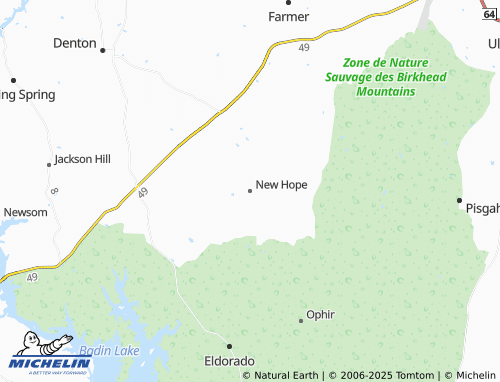 MICHELIN New Hope map - ViaMichelin