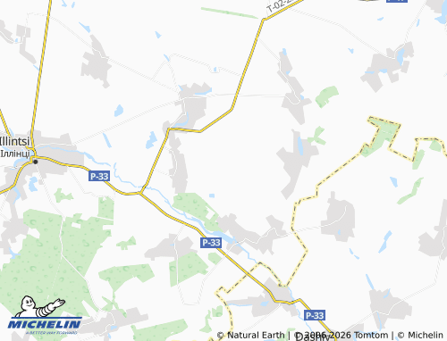 Mappa MICHELIN Dibrovyntsi - ViaMichelin