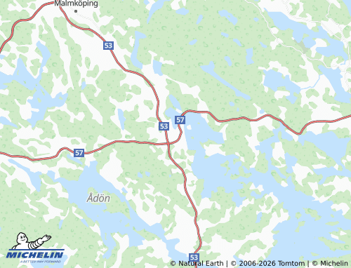 Mapa MICHELIN Sparreholm - ViaMichelin