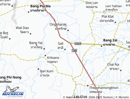 MICHELIN Sali map - ViaMichelin