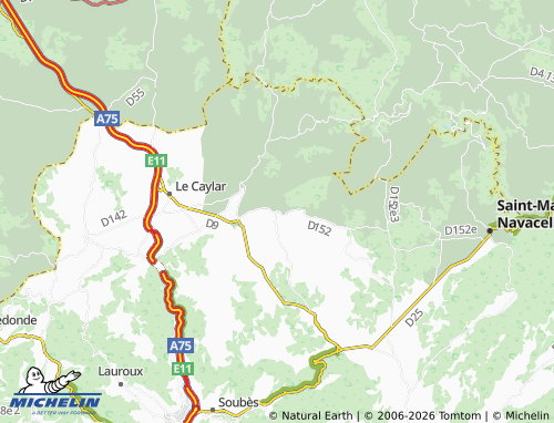 MICHELIN Saint-Michel map - ViaMichelin