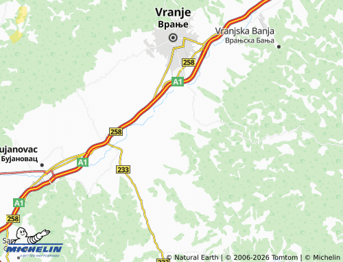 Mapa MICHELIN Aleksandrovac - ViaMichelin