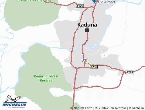Kaart MICHELIN Nasarawa - ViaMichelin